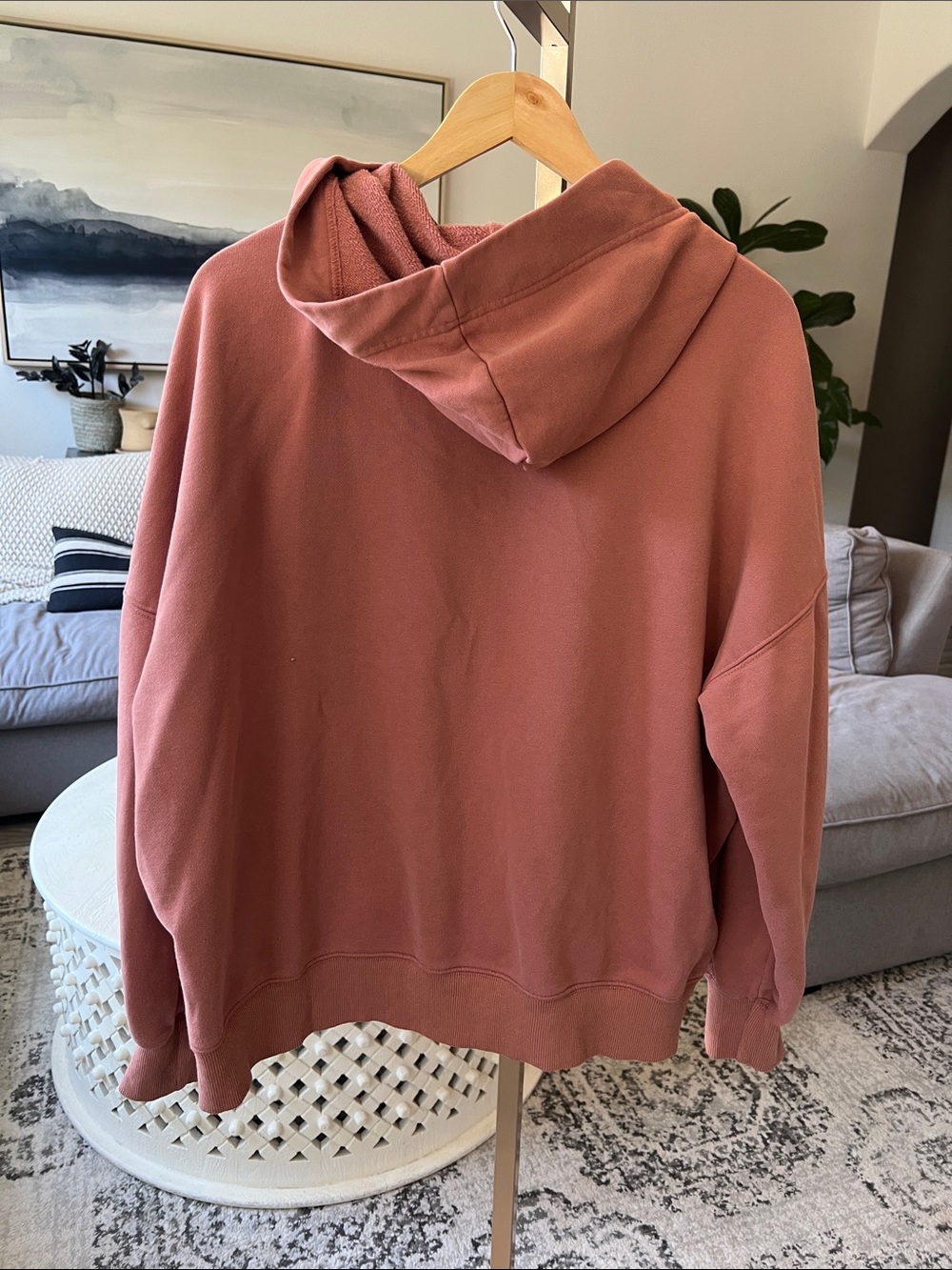 Wishlist Dusty Rose Hoodie Sweater - Picture 2 of 2